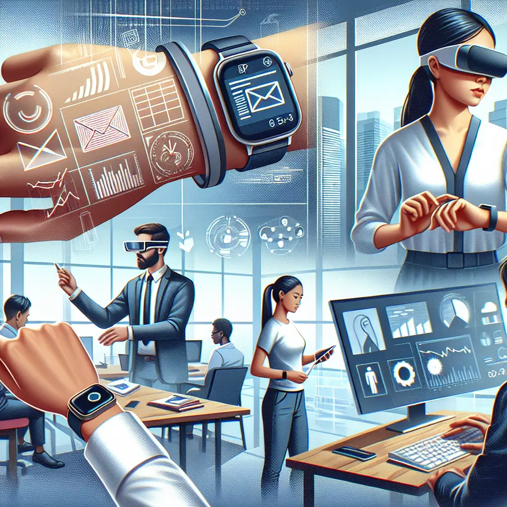 Wearable Technologys Impact on Workplace Productivity